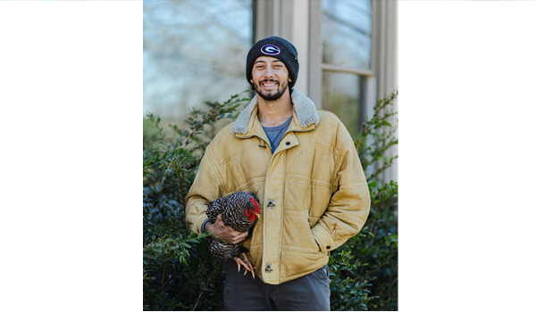 Poultry in Motion: Contest-winning concept turns into viable enterprise for alumnus who developed solar-powered, self-propelled hen coop as a pupil